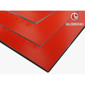 GLOBOND FR Painel composto de alumínio a prova de fogo (PF-471 vermelho)